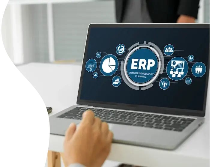 HomePage Slider Software ERP - Hero Desktop